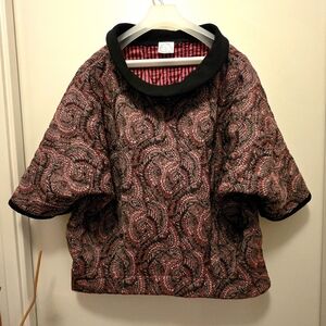 Fab Quilted Raglan Sleeve Top